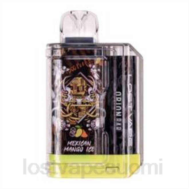 Lost Vape Orion kertakäyttöinen patukka | 7500 puhallusta | 18 ml | 50 mg meksikolainen mangojää BJXT86 | Lost Vape Disposable