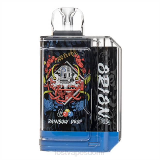 Lost Vape Orion kertakäyttöinen patukka | 7500 puhallusta | 18 ml | 50 mg sateenkaaren pisara BJXT54 | Lost Vape Wholesale