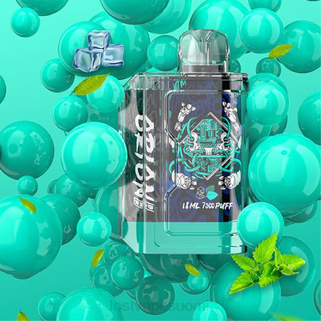 Lost Vape Orion kertakäyttöinen patukka | 7500 puhallusta | 18 ml | 50 mg sininen minttu BJXT81 | Lost Vape Suomi