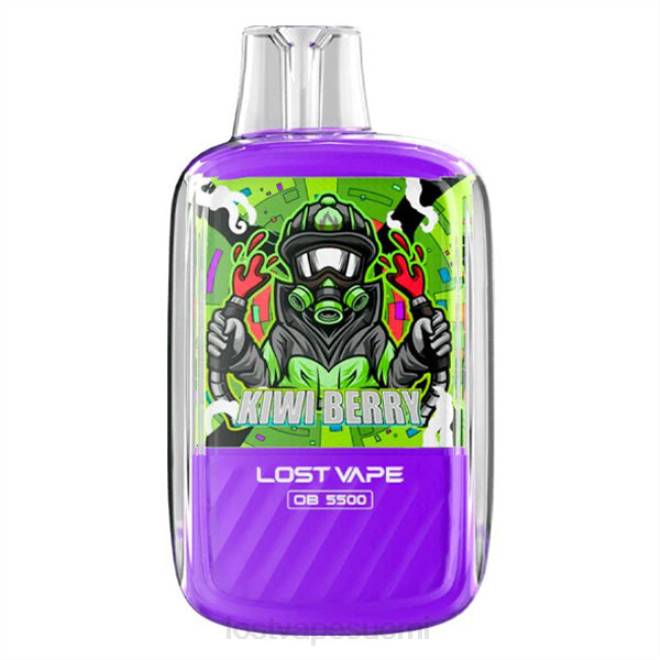 Lost Vape Orion ob5500 5500 suihketta 14ml 50mg kertakäyttöinen kiivi marja BJXT102 | Lost Vape Helsinki