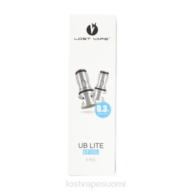Lost Vape UB Lite kelat (5 kpl) l7 0,3 ohmin kela BJXT120 | Lost Vape Contact