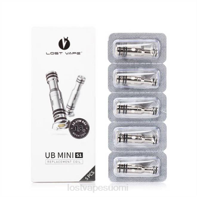 Lost Vape UB minivaihtokelat (5 kpl) 0,8 ohmia BJXT8 | Lost Vape Pods Near Me