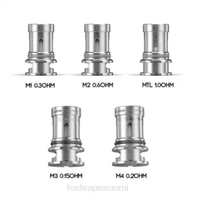 Lost Vape Ultra tehostuskelat (5 kpl) m3 v2 0,15 ohm BJXT348 | Lost Vape Pods Near Me