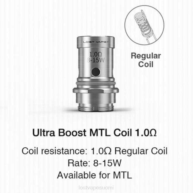 Lost Vape Ultra tehostuskelat (5 kpl) mtl v2 1.ohm BJXT350 | Lost Vape Contact