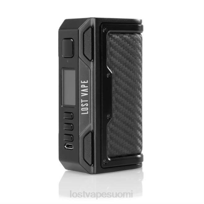 Lost Vape Thelema dna250c mod | 200w musta/hiilikuitu BJXT433 | Lost Vape Flavors