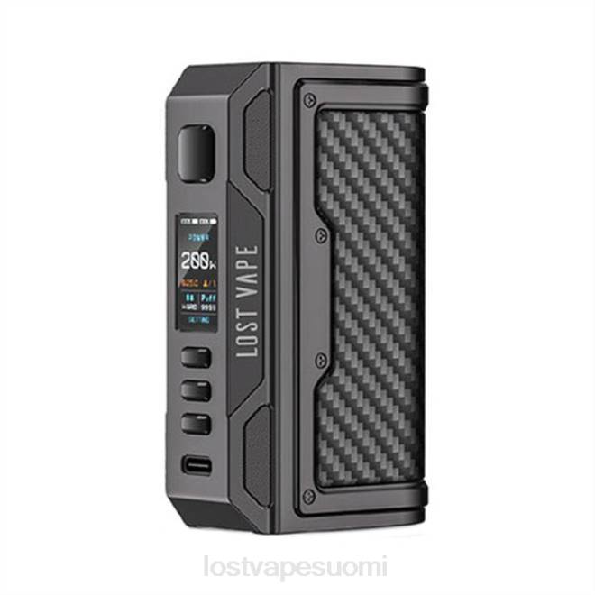 Lost Vape Thelema quest 200w mod asemetalli/hiilikuitu BJXT175 | Lost Vape Review Suomi