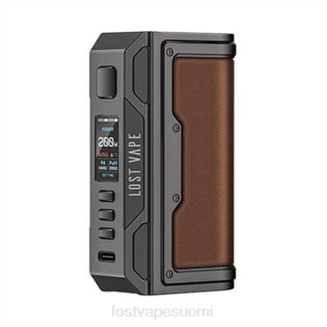 Lost Vape Thelema quest 200w mod asemetalli/nahka BJXT182 | Lost Vape Helsinki