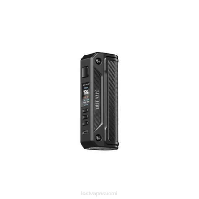 Lost Vape Thelema yksin 100w mod musta/hiilikuitu BJXT252 | Lost Vape Helsinki