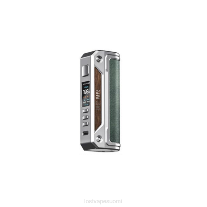 Lost Vape Thelema yksin 100w mod ss/mineraalivihreä BJXT22 | Lost Vape Helsinki