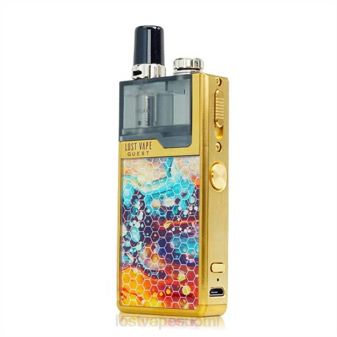 Lost Vape Quest Orion q pod -laitteen täysi sarja kultaa/häikäisevää BJXT471 | Lost Vape Suomi