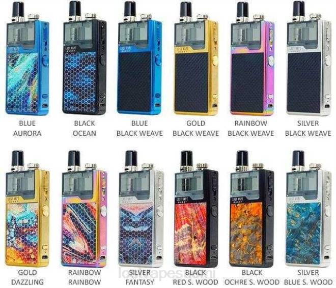 Lost Vape Quest Orion q pod -laitteen täysi sarja musta kudos BJXT397 | Lost Vape Price Suomi