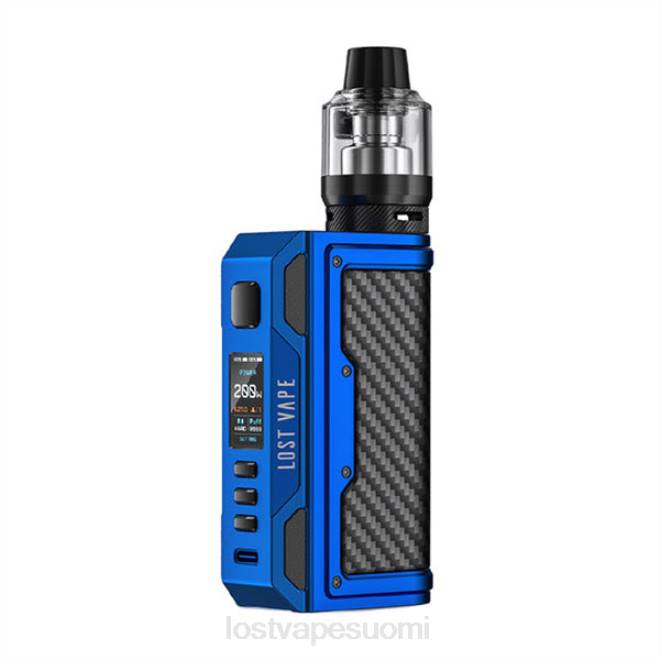 Lost Vape Thelema quest 200w sarja matta sininen/hiilikuitu BJXT138 | Lost Vape Pods Near Me